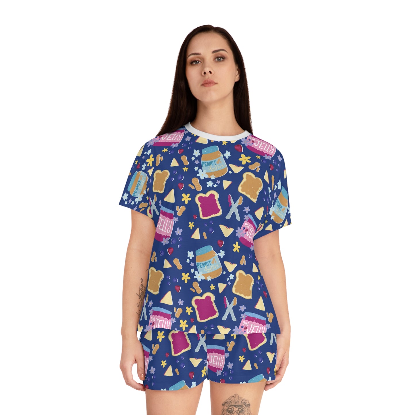 P.B. & J. Whimsical Women's Short Pajama Set