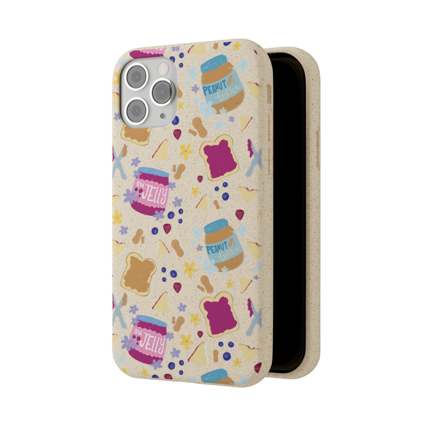 Peanut Butter and Jelly Bio-Degradable Phone cases