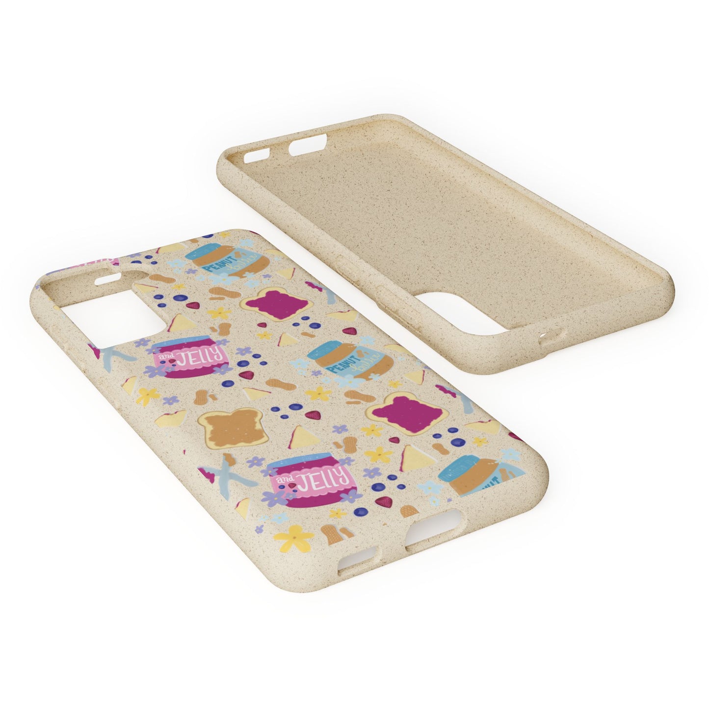 Peanut Butter and Jelly Bio-Degradable Phone cases