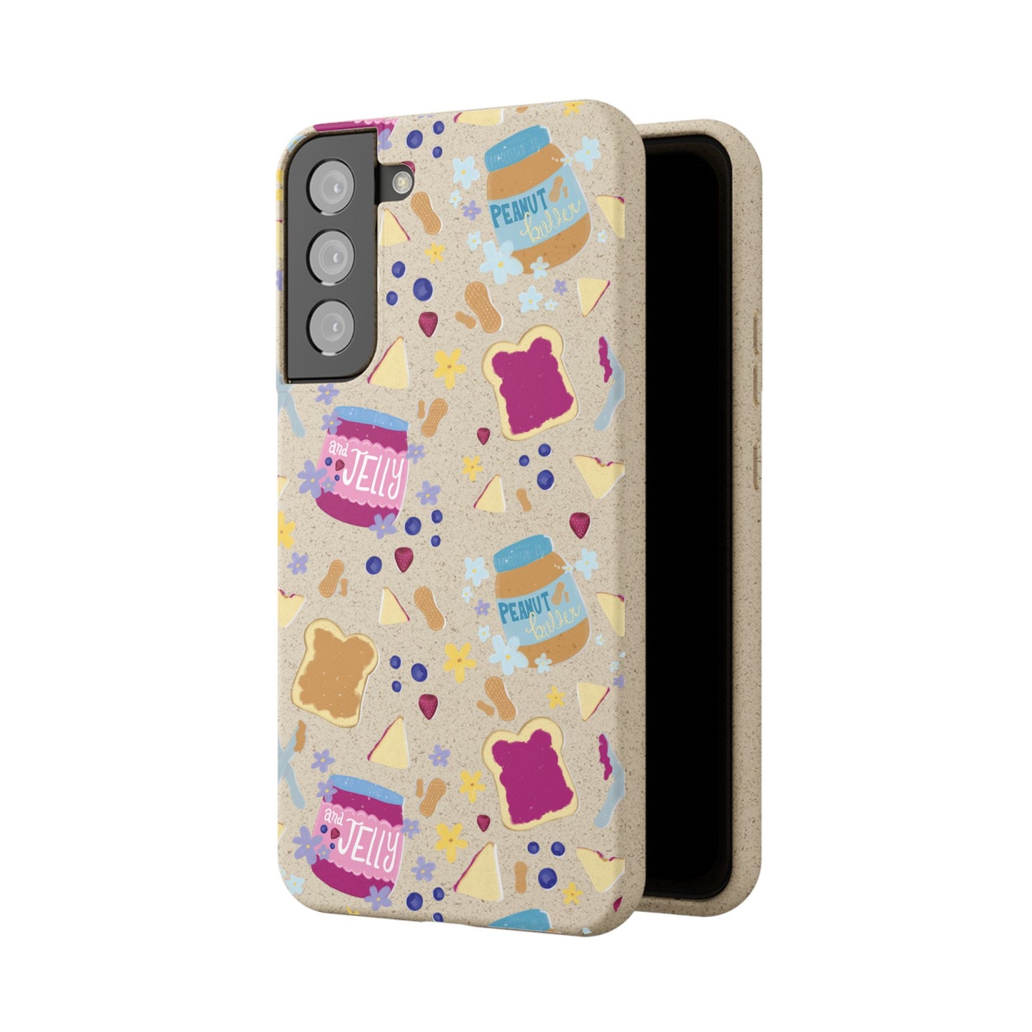 Peanut Butter and Jelly Bio-Degradable Phone cases