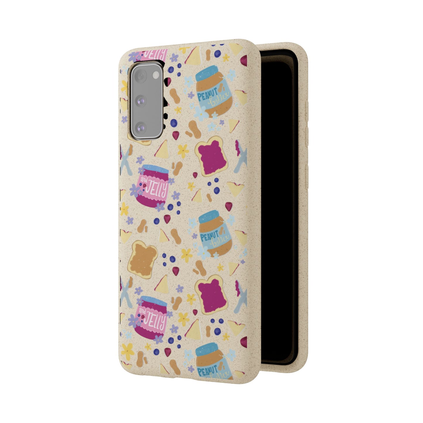 Peanut Butter and Jelly Bio-Degradable Phone cases