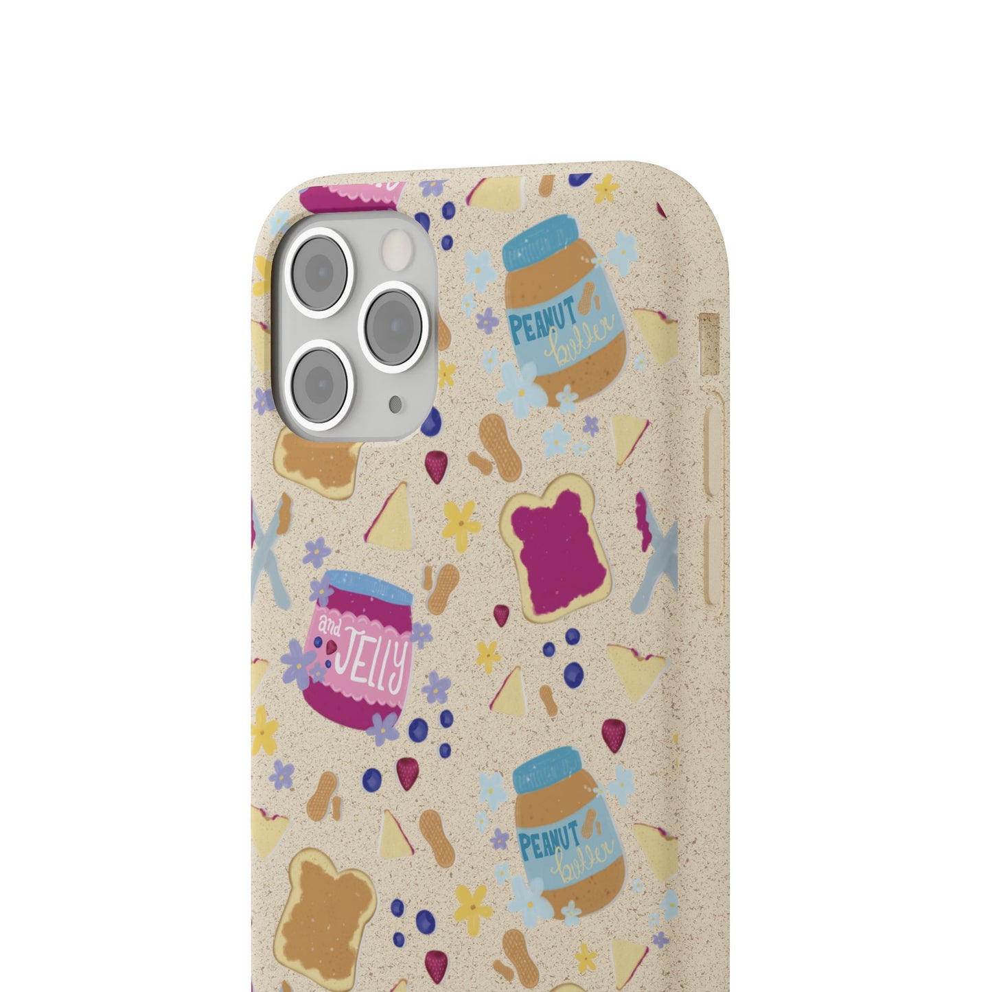 Peanut Butter and Jelly Bio-Degradable Phone cases