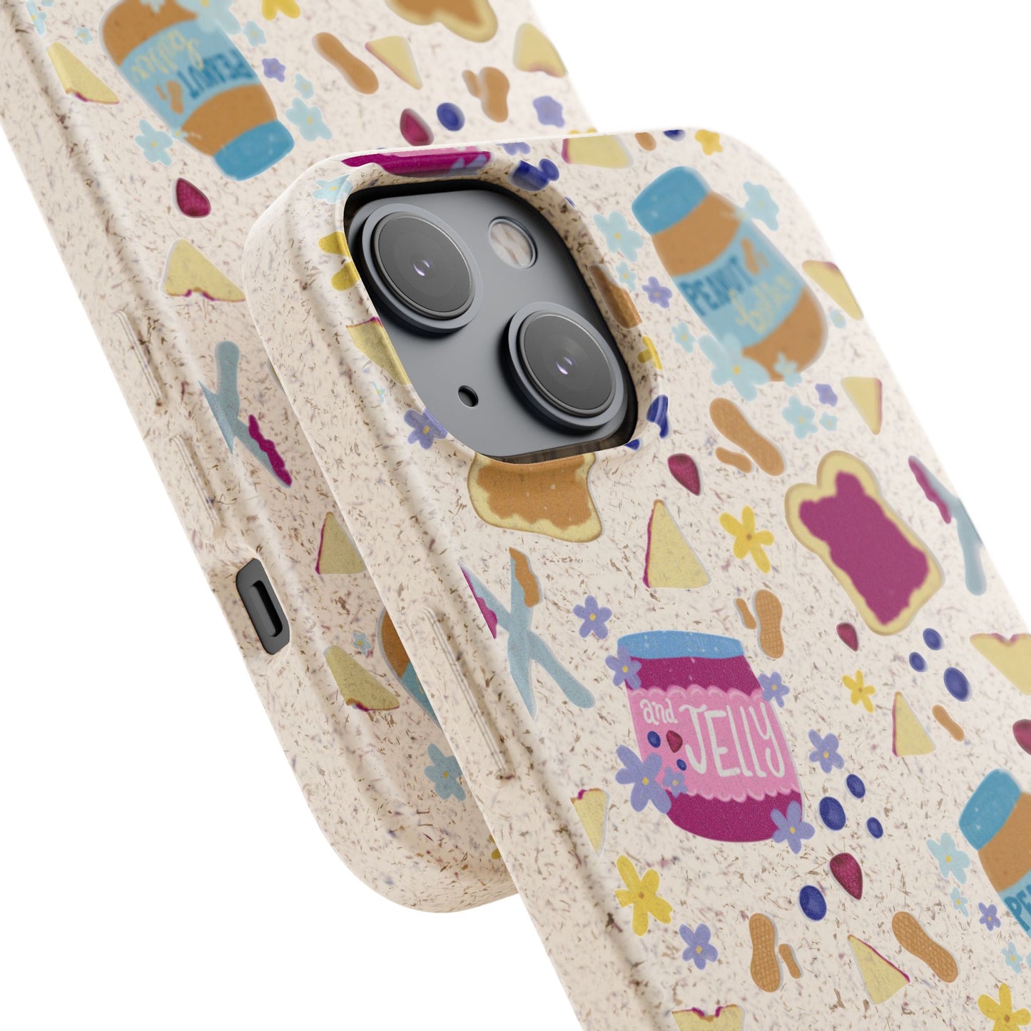 Peanut Butter and Jelly Bio-Degradable Phone cases