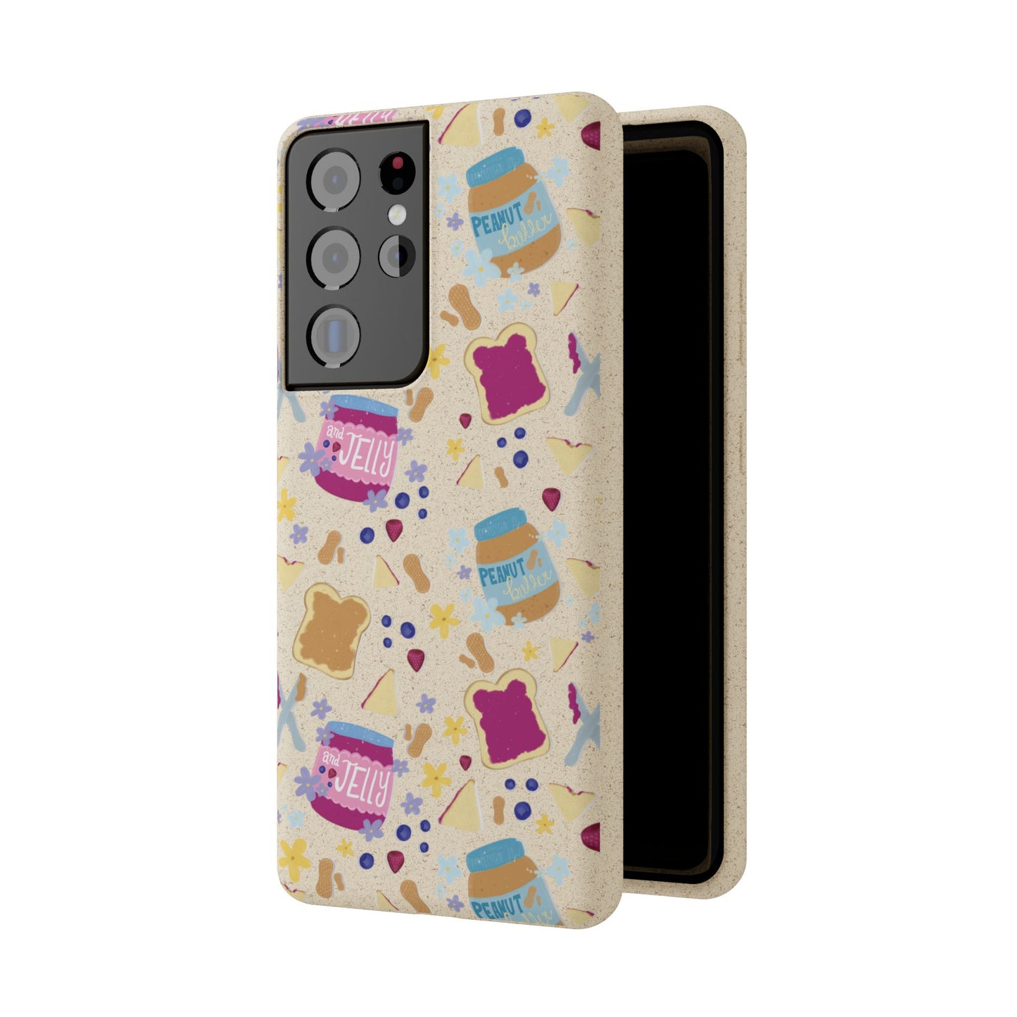 Peanut Butter and Jelly Bio-Degradable Phone cases