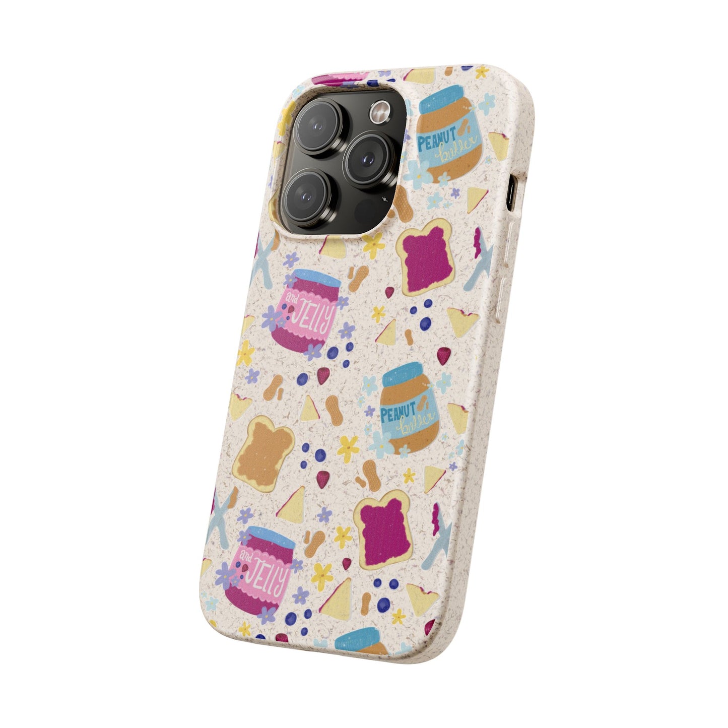 Peanut Butter and Jelly Bio-Degradable Phone cases