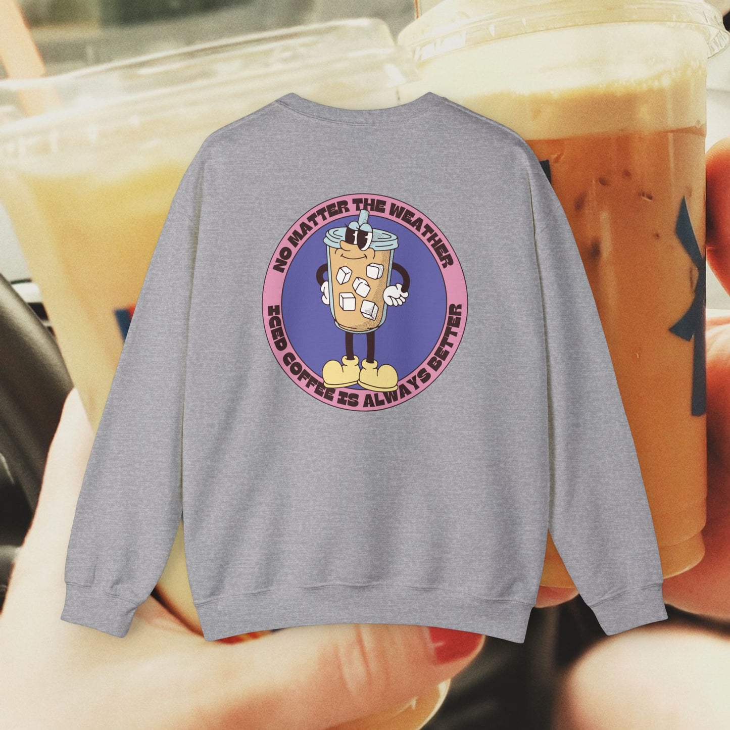 Iced Coffee Lover Sweatshirt